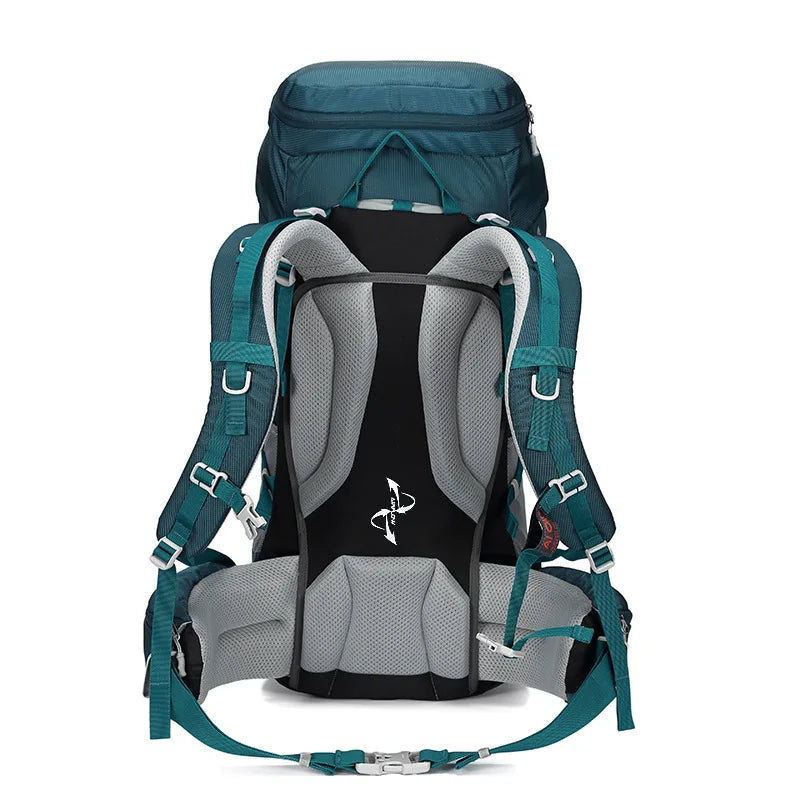 50L Outdoor Hiking Backpack Large Capacity Climbing Trekking Camping Bag, Durable Outdoor Backpack for Men Women Travel