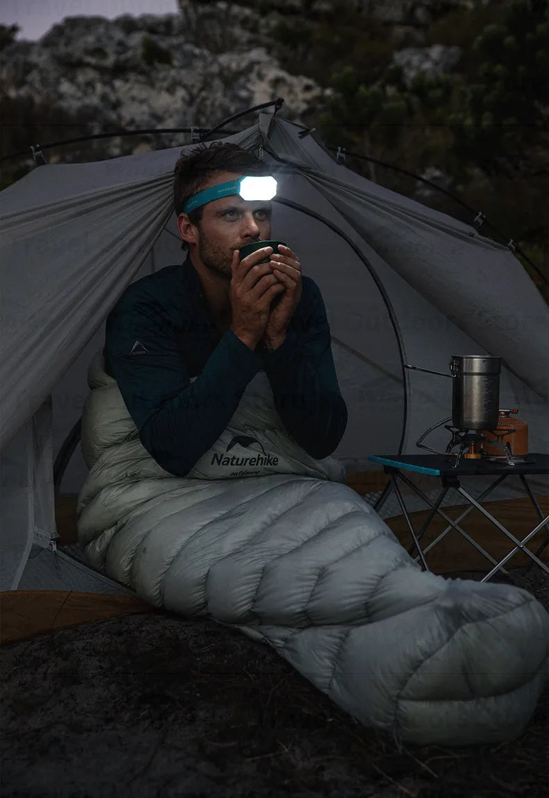 Naturehike Goose Down sleeping bags camping Ultralight Winter Gear Supplies Travel Waterproof folding Comfortable Tourism bag