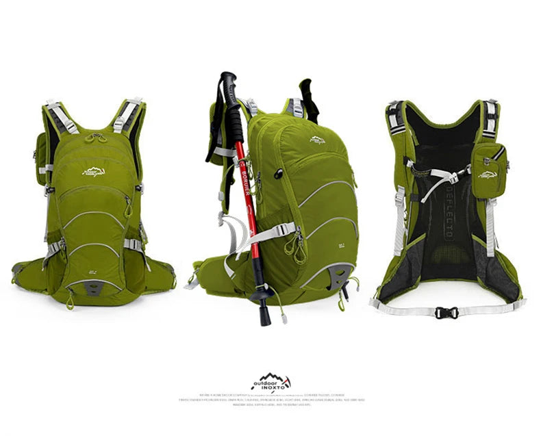 INOXTO Bicycle Bike Bags 20L Portable Waterproof Road Cycling Water Bag Outdoor Sport Climbing Pouch Hydration Backpack