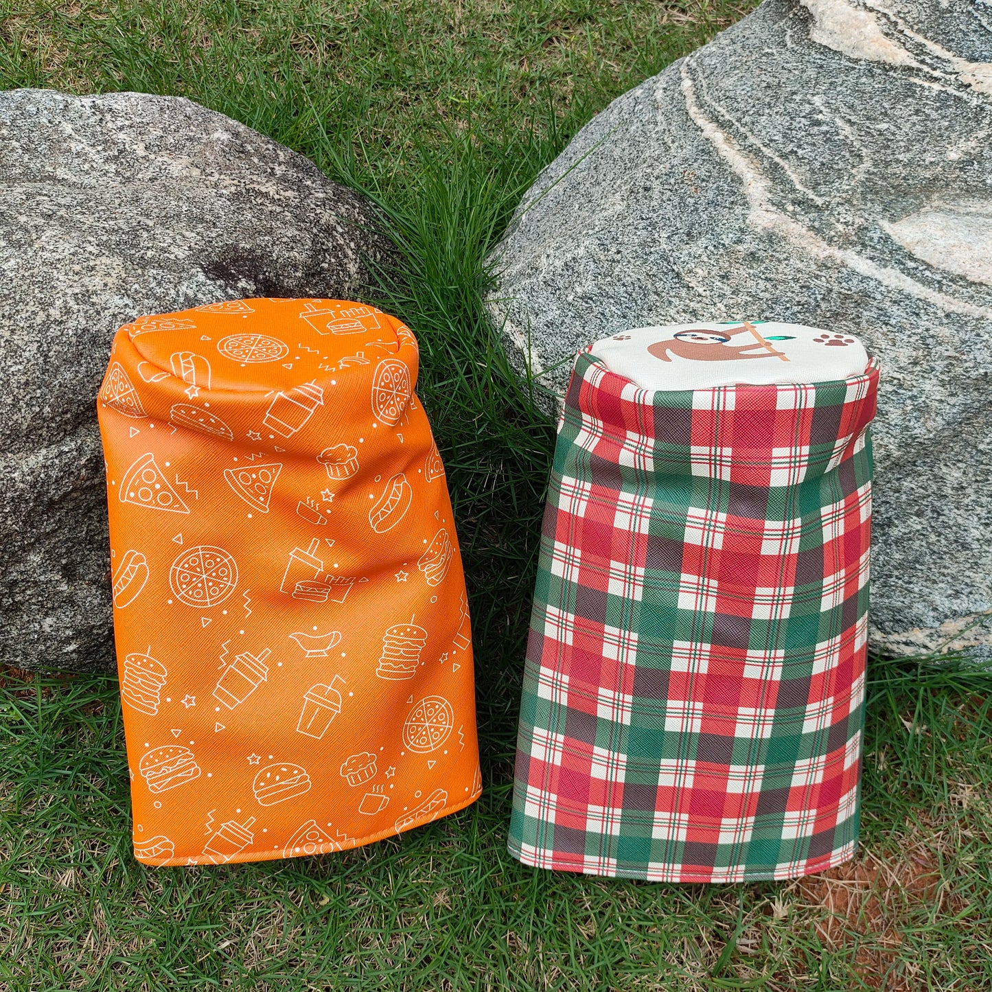 Golf Headcovers 1 Driver Covers Polyester Golf Club Head Cover Waterproof Black Velvet Lining Printing Accessories Soft Durable