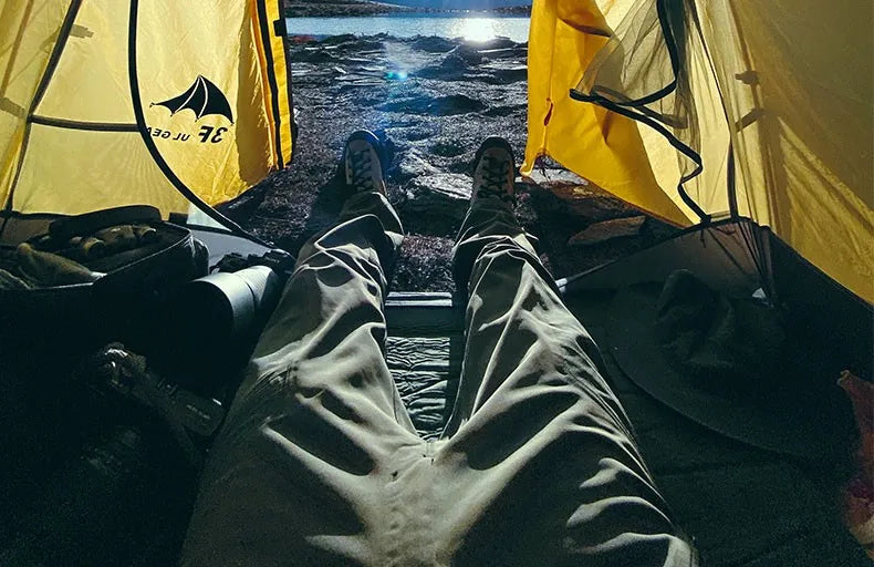 3F UL Gear Zhengtu 2P Tent Two 2 Person 15D Silnylon Coating Nylon Double Layer Ultralight Camping Lightweight Hike For 4 Season