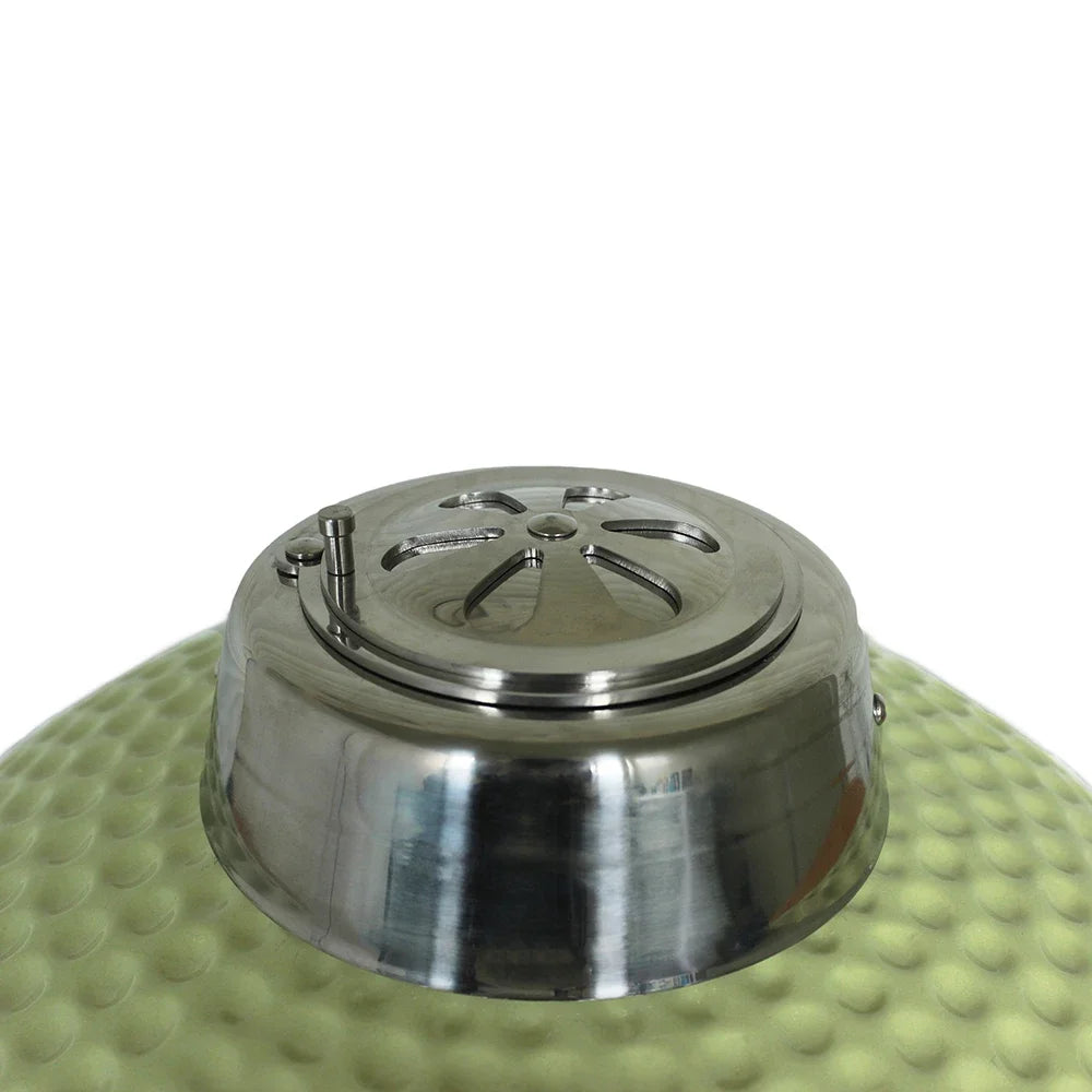 AUPLEX 16-Inch Kamado Barbecue Grill Outdoor Kitchen Smoker Bbq Egg