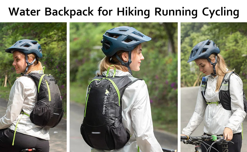 1PC Hydration Pack Lightweight Hydration Water Backpack, Running Backpack Hydropack Hydro with 2L Water Bladder for Cycling
