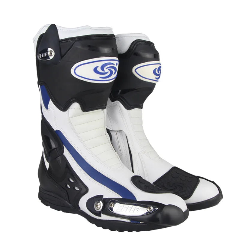 Riding Tribe Motorcycle Riding Shoes Summer Off-road Road Racing Long Boots Knight Anti-drop Motorcycle Shoes Men racing shoes