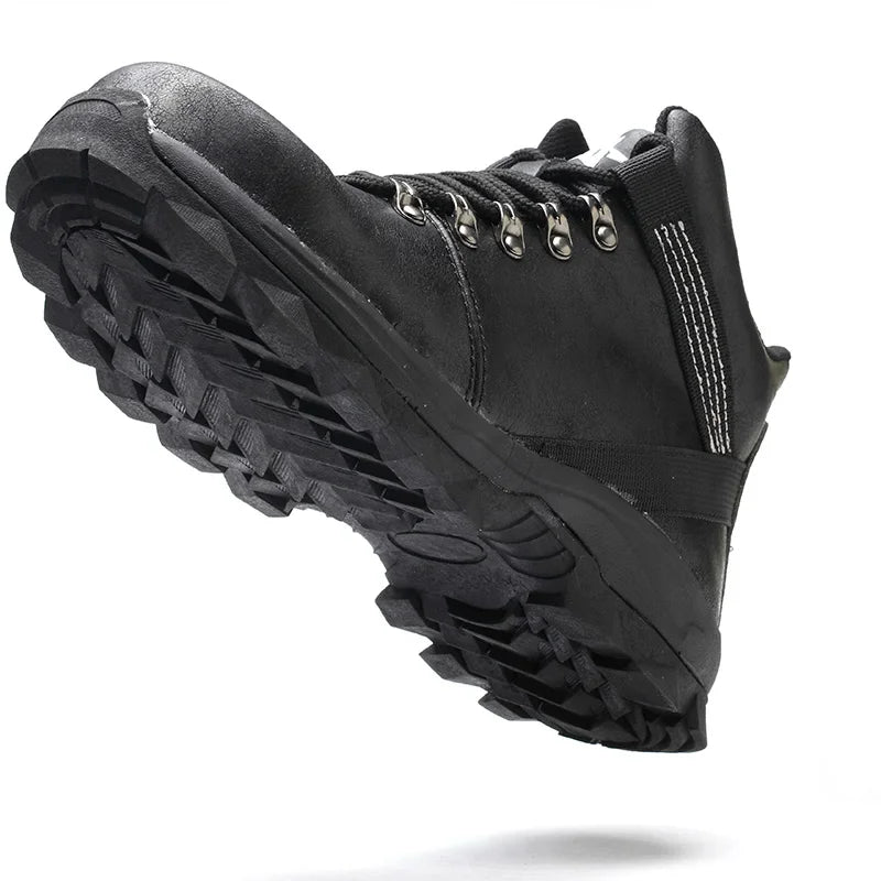 Waterproof Work Safety Boots Anti-puncture Steel Working Sneakers Indestructible Work Shoes Botas Security Shoes Men