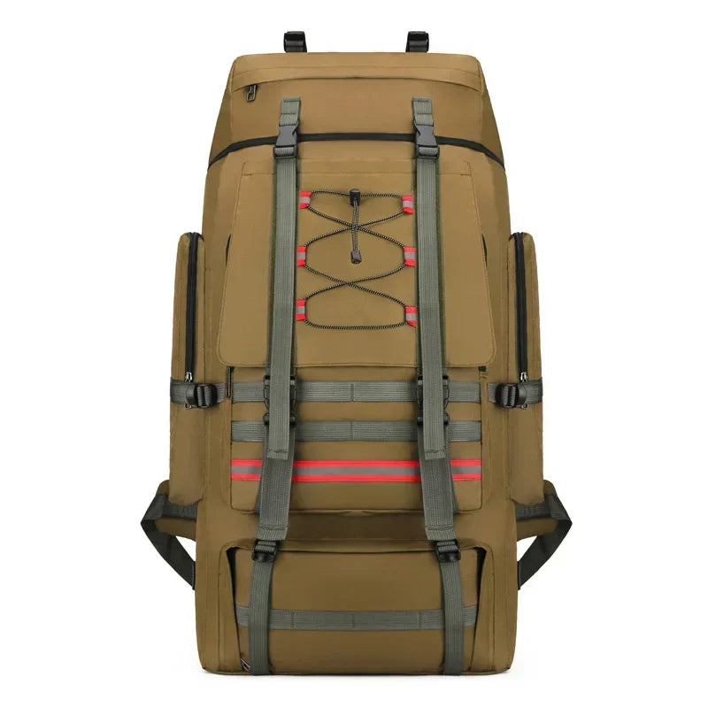 130L Hiking Camping Backpack Travel Large Luggage Bag Men Trekking Outdoor Sports Pack Molle Trekking Rucksack for Men Big Bag