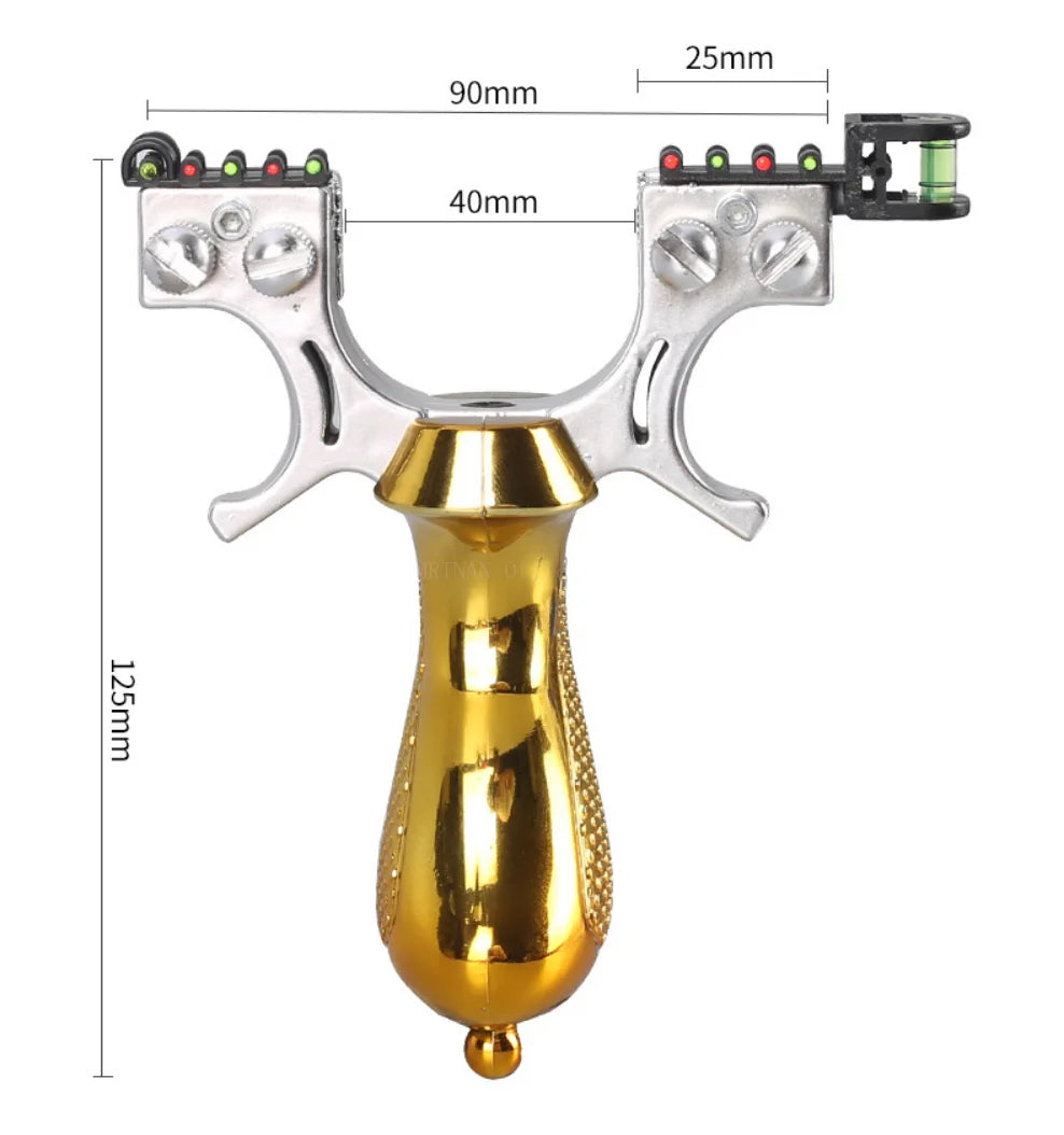 Double Spiral Fast Compression Slingshot Outdoor Sports Hunting Shooting Catapult Competition Practice Shooting Acessories