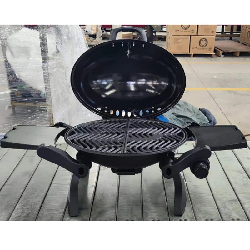 New BBQ Grills Propane Outdoor Gas New Style Grill Easy Moving Outdoor Gas Grill Portable for Camping Cooking Single Burner
