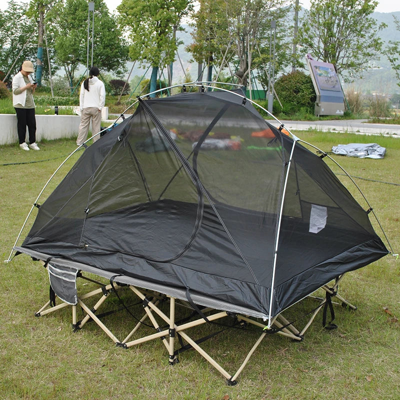 Camping Tent 2 Person, Professional Waterproof & Windproof Lightweight Backpacking Tent Can Be Cot Tent,bed Tent Not Include Bed