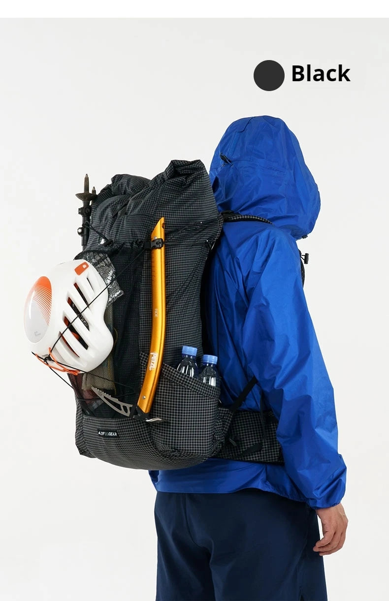 3F UL GEAR TianShan 35+10L Backpack 70D/210D Dyneema Ultralight Large Capacity Outdoor Camping Hiking Climbing Bag Waterproof