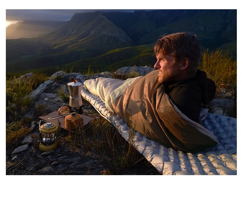 Naturehike 2025 New MINI Sleeping Bag 760g Ultralight Portable Splicing Summer Quilt Outdoor Camping Hiking Cotton Sleeping Bag