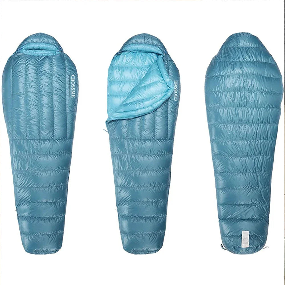 Outdoor Camping Ultralight 850FP RDS Goose Down Sleeping Bag 10D Nylon 400g 700g 800g 1000g