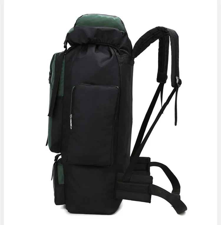 70L Outdoor Hiking Mountaineering Bag Large Capacity Waterproof Sports Travel Backpack Men Women Camping Climbing Bags Rucksack