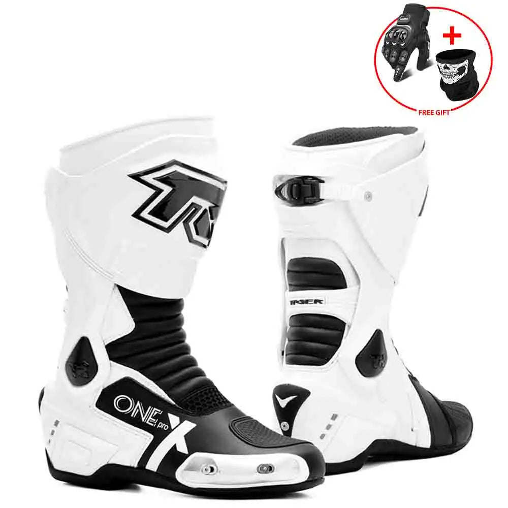 Motocross Off-Road Rally Professional Boots Motorcycle long Boots Safety Riding Protection Shoes Motorbike Rider Biker Shoes