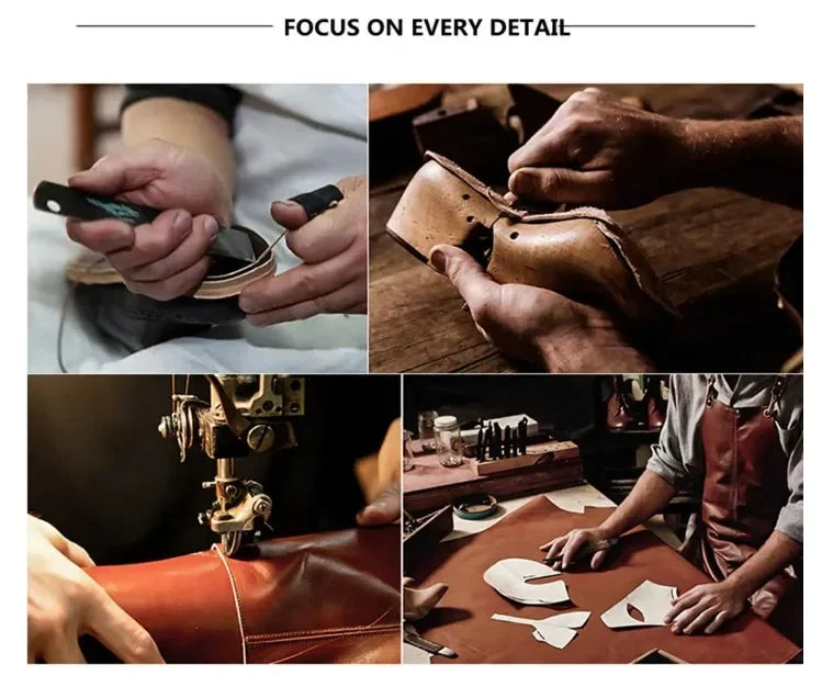 Unisex Handmade Custom Skull High Boots Metal Decorated Motorcycle Punk Thick-Soled Couple Shoes New for Men and Women