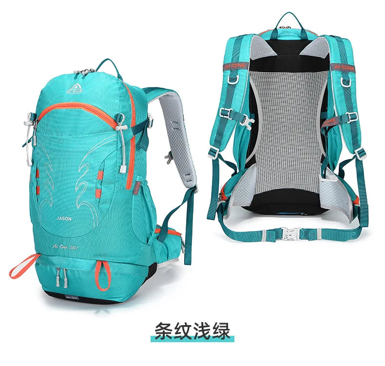 Ultralight 30L Suspension Hiking Backpack Breathable Mesh Frame Trekking Daypack for Men & Women Hiking Pack for Outdoor Sports