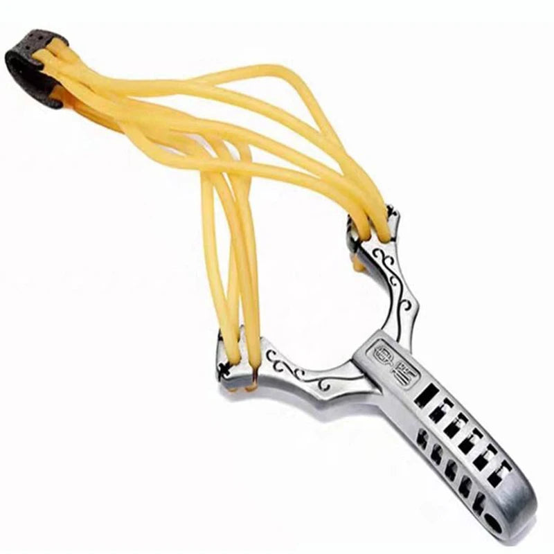 Stainless Slingshots Slingshtot for Hunting Outdoor Powerful and Precise Shooting Slingshot Spring Sling Shot Catapult