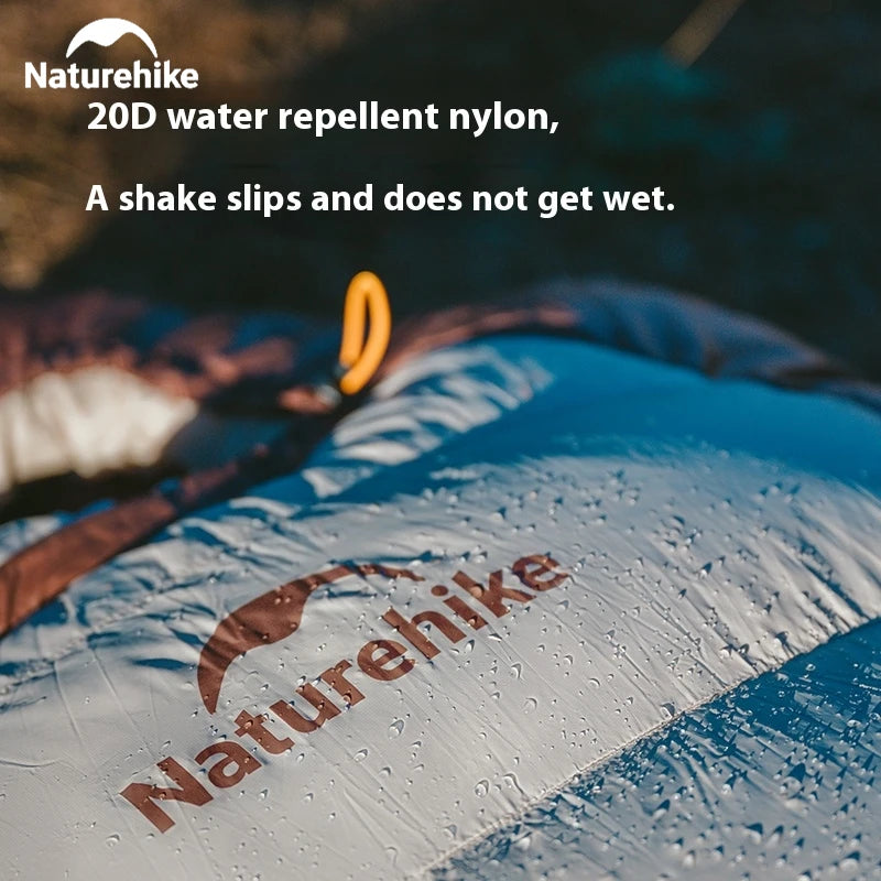 Naturehike Snowbird Sleeping Bag 650FP Duck Down Winter Warm Outdoor Camping Ultralight Hiking Mummy Sleeping Bag -18.6°C~3.8°C