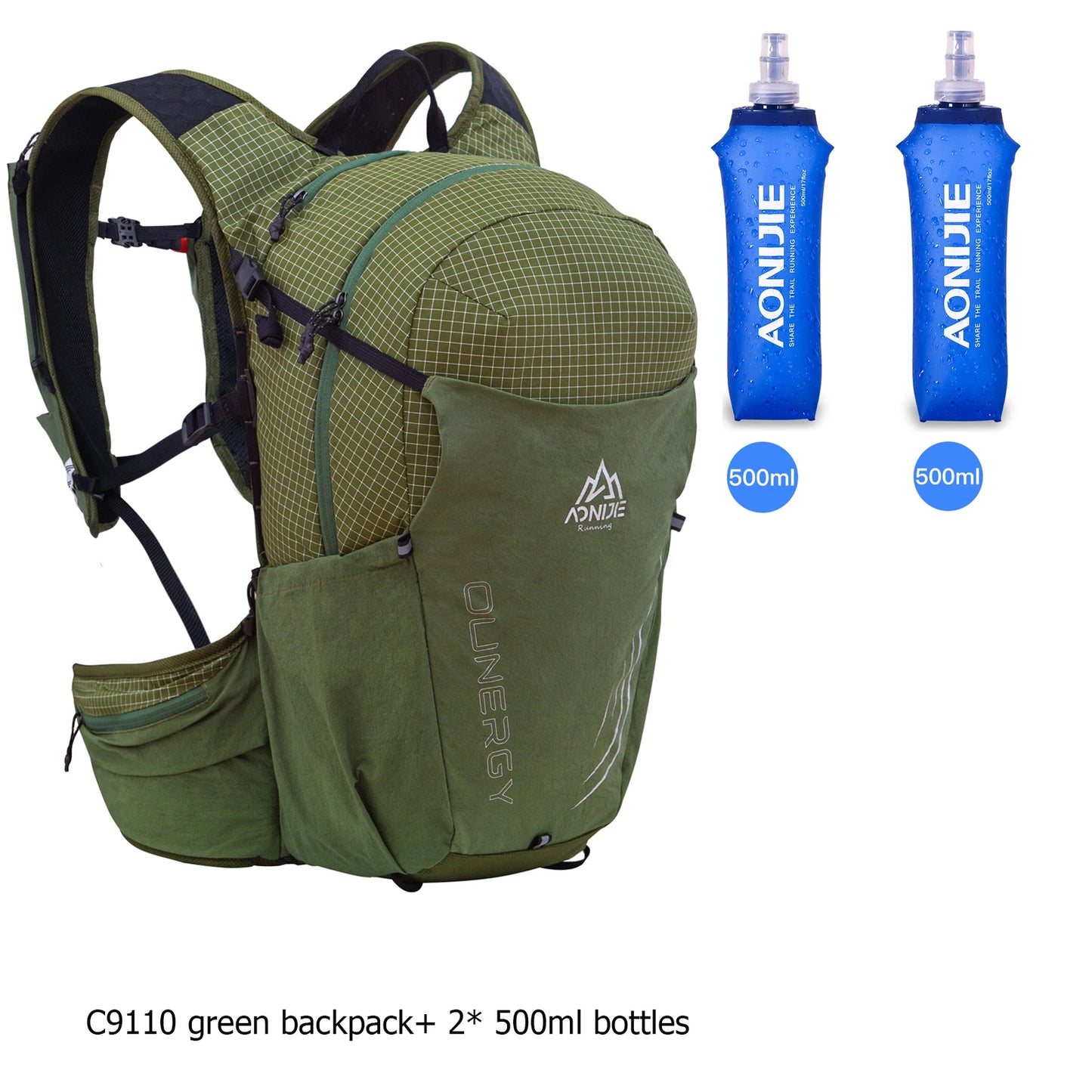 AONIJIE 30L Large Capacity Outdoor Climbing Backpack Camping Daypack Travel Bag For Hiking Trekking Mountaineering