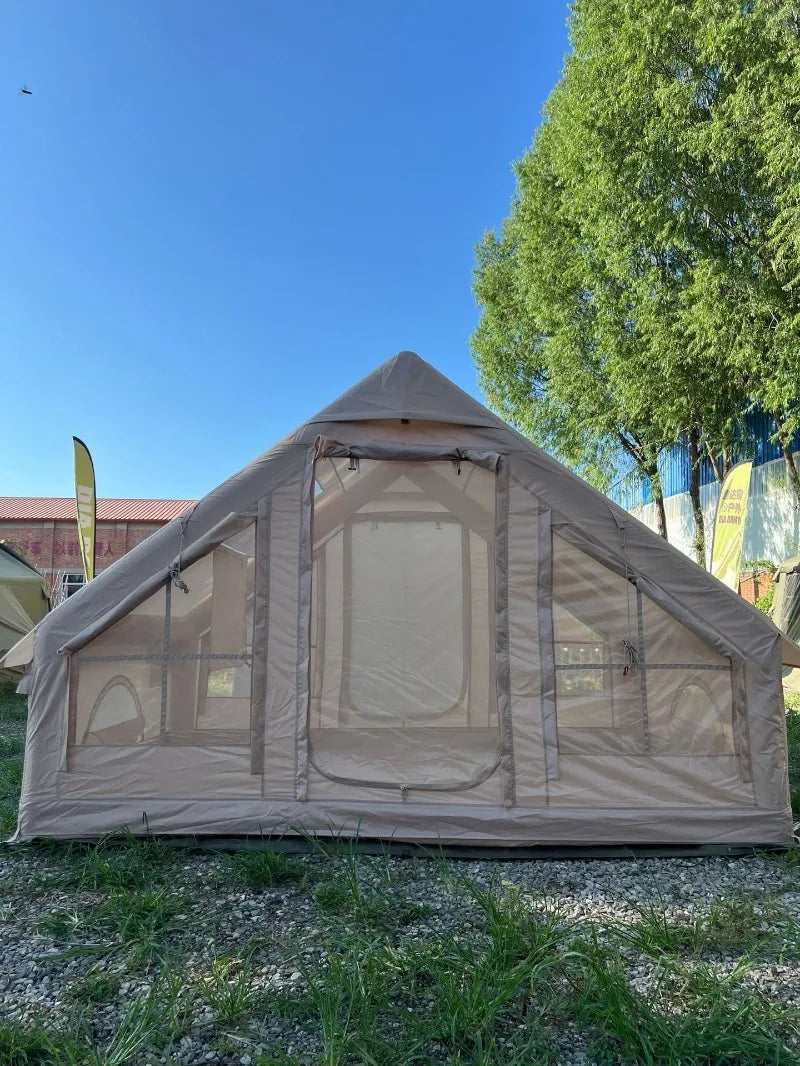 Oxford Cloth Camping Tents Outdoor Portable Quick Automatic Opening Inflatable Tent Rainproof Sun Protection Camping Equipment