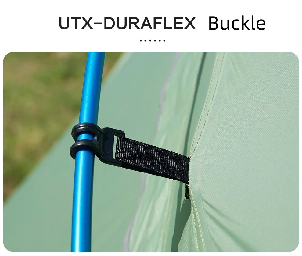 ASTA GEAR Frog2 Windproof Tent Outdoor Camping 2P Silicon Coating Lightweight Tent 10D Nylon Backpack Hiking Windproof Rainproof