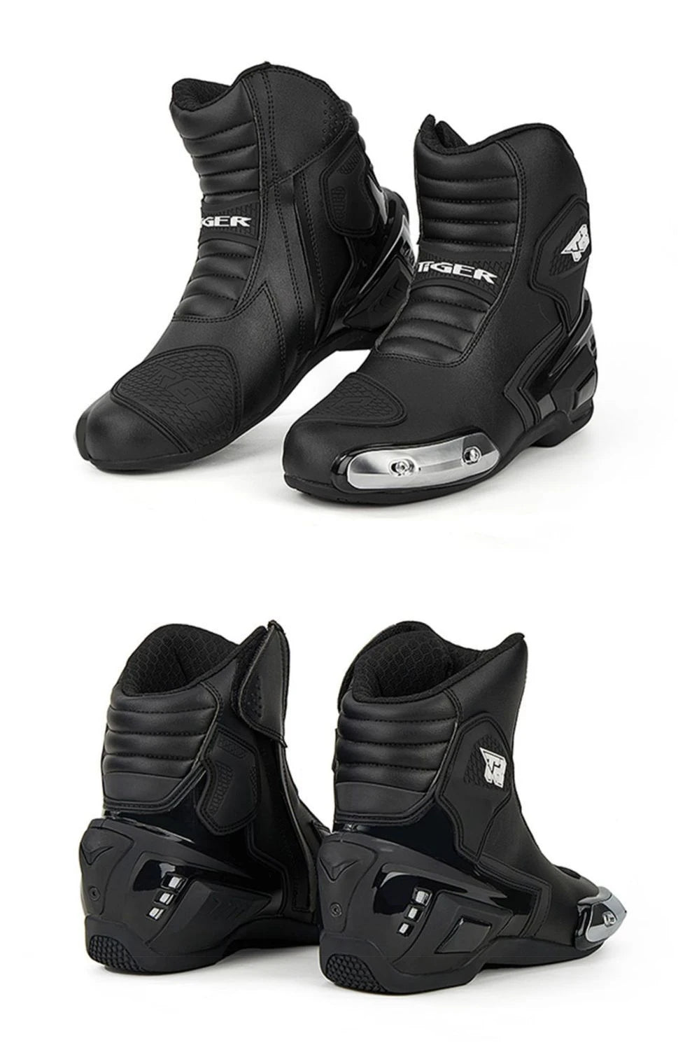 New T3 Motorcycle Boots Motocross Enduro Professional Racing Motocross Off-road Bottas Motorboat Shoes Racing Boots