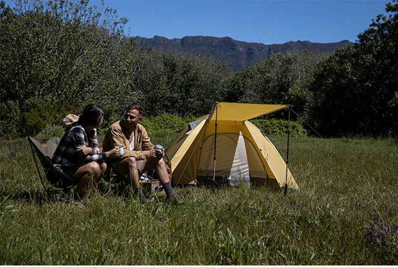 Naturehike Ultralight Tent 3-4 Person Waterproof Camping hiking tent Outdoor Double Layer Hiking Fishing Tourist Beach Tents