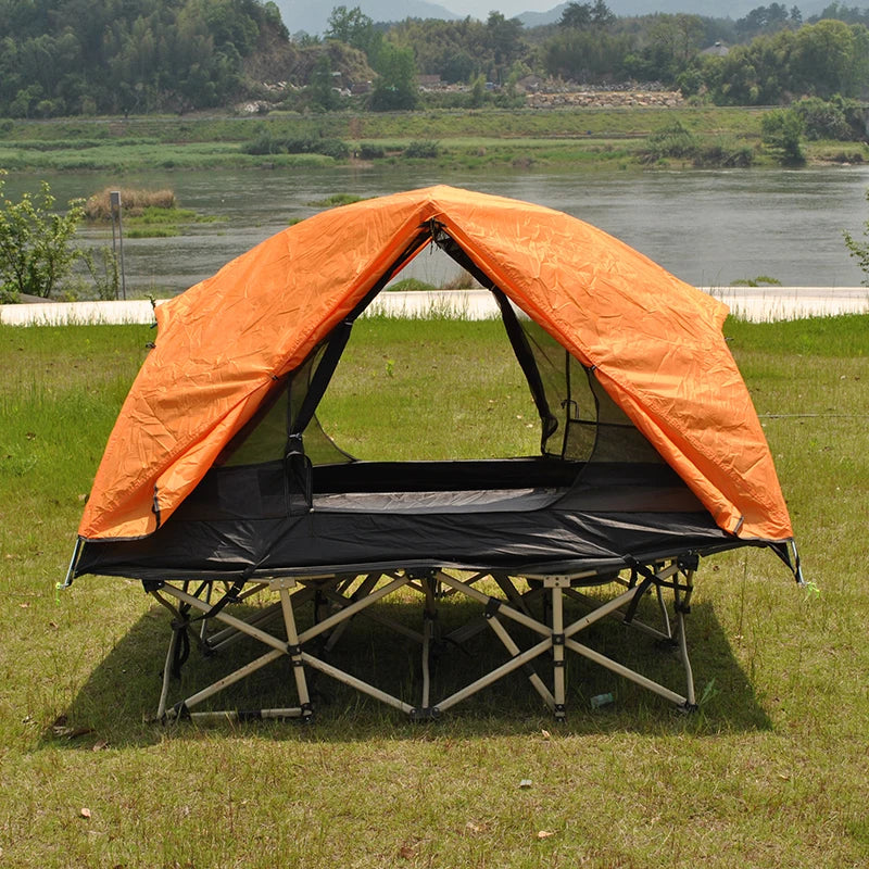 Camping Tent 2 Person, Professional Waterproof & Windproof Lightweight Backpacking Tent Can Be Cot Tent,bed Tent Not Include Bed