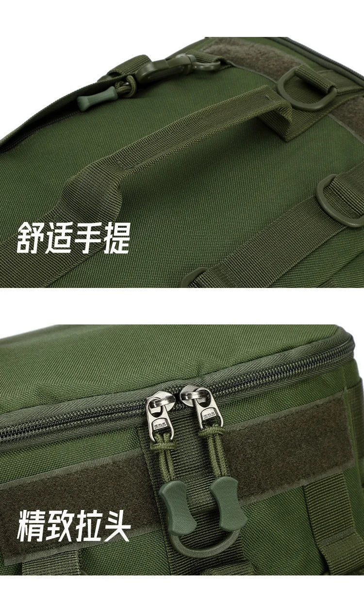 Outdoor Hiking Sports Tactical Backpack Waterproof Riding Fishing Bag Rucksack Men Women Climbing Camping Travel Shoulder Bags