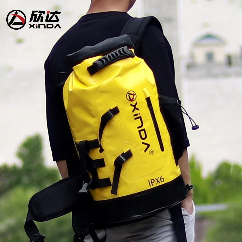 Waterproof backpack for mountaineering and tourism, outdoor mountaineering bag, for the river, p761