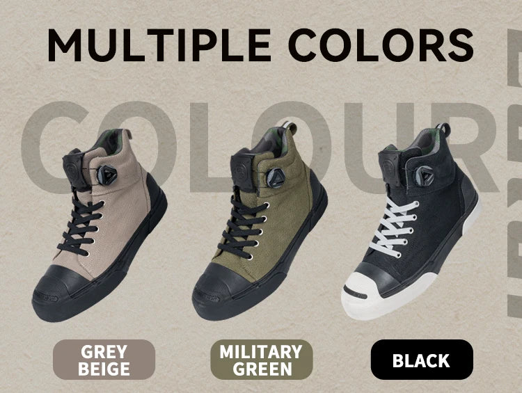 Star Field Knight Green Retro Motorcycle Riding Shoes Comfortable Breathable Hard Protection Wear-resistant Motocross Race Boots