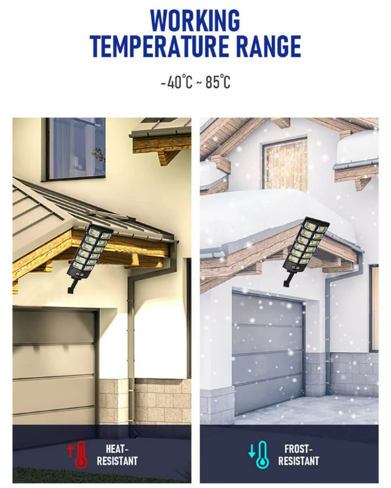 504 LED Powerful Solar Lights Outdoor Motion Sensor External Waterproof Street Light 12000 Lumen Lighting Garden House Wall Lamp