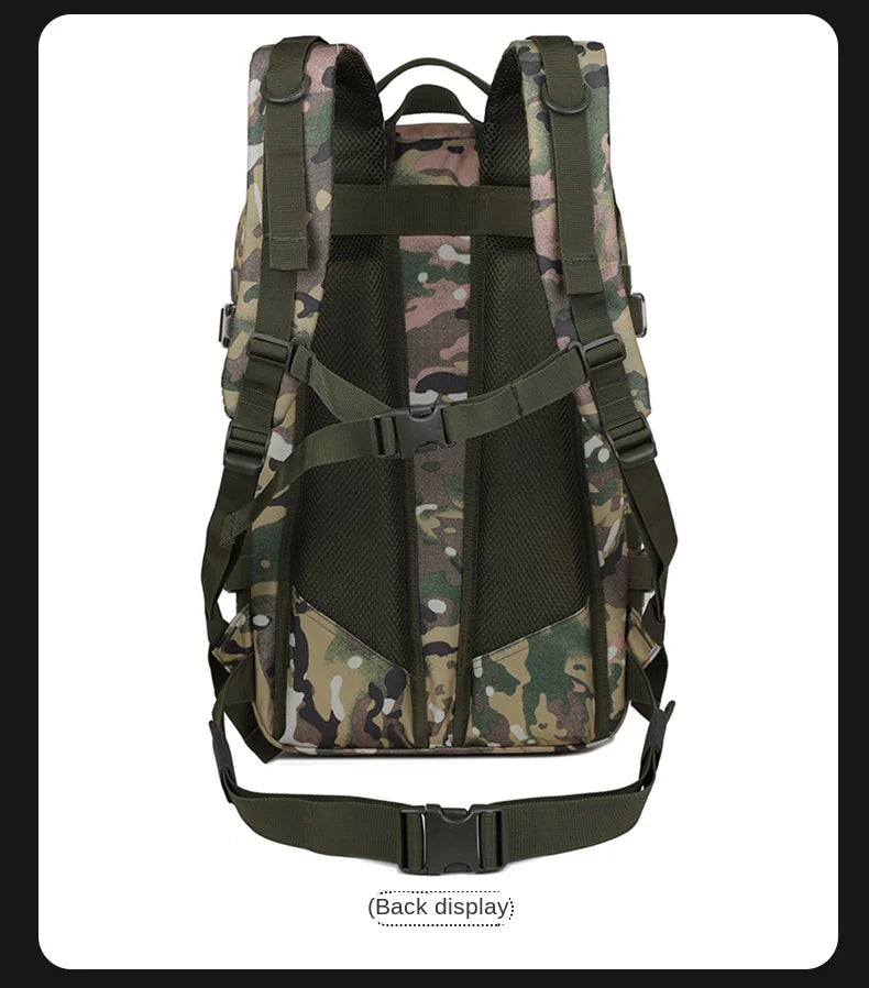 Tactical Camouflage Backpack Molle Hunting Backpacks Waterproof Camping Hiking Hunting Trekking Climbing Outdoor Bags Rucksack