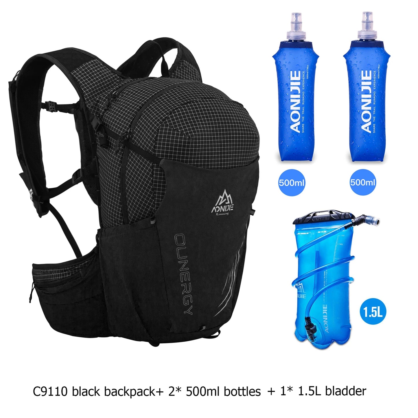 AONIJIE 30L Large Capacity Outdoor Climbing Backpack Camping Daypack Travel Bag For Hiking Trekking Mountaineering