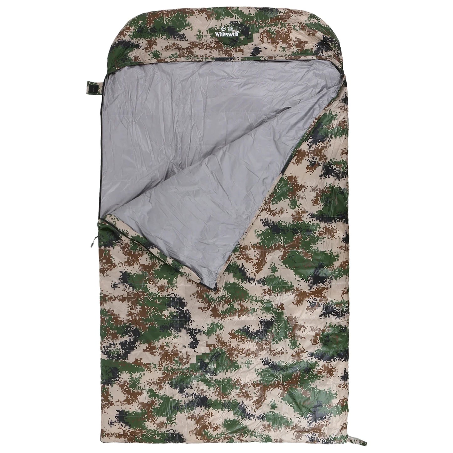 90% White Goose Down Double Sleeping Bag Winter Sleeping Bag Camping Sleeping Pack for Backpacking Camping Hiking Traveling