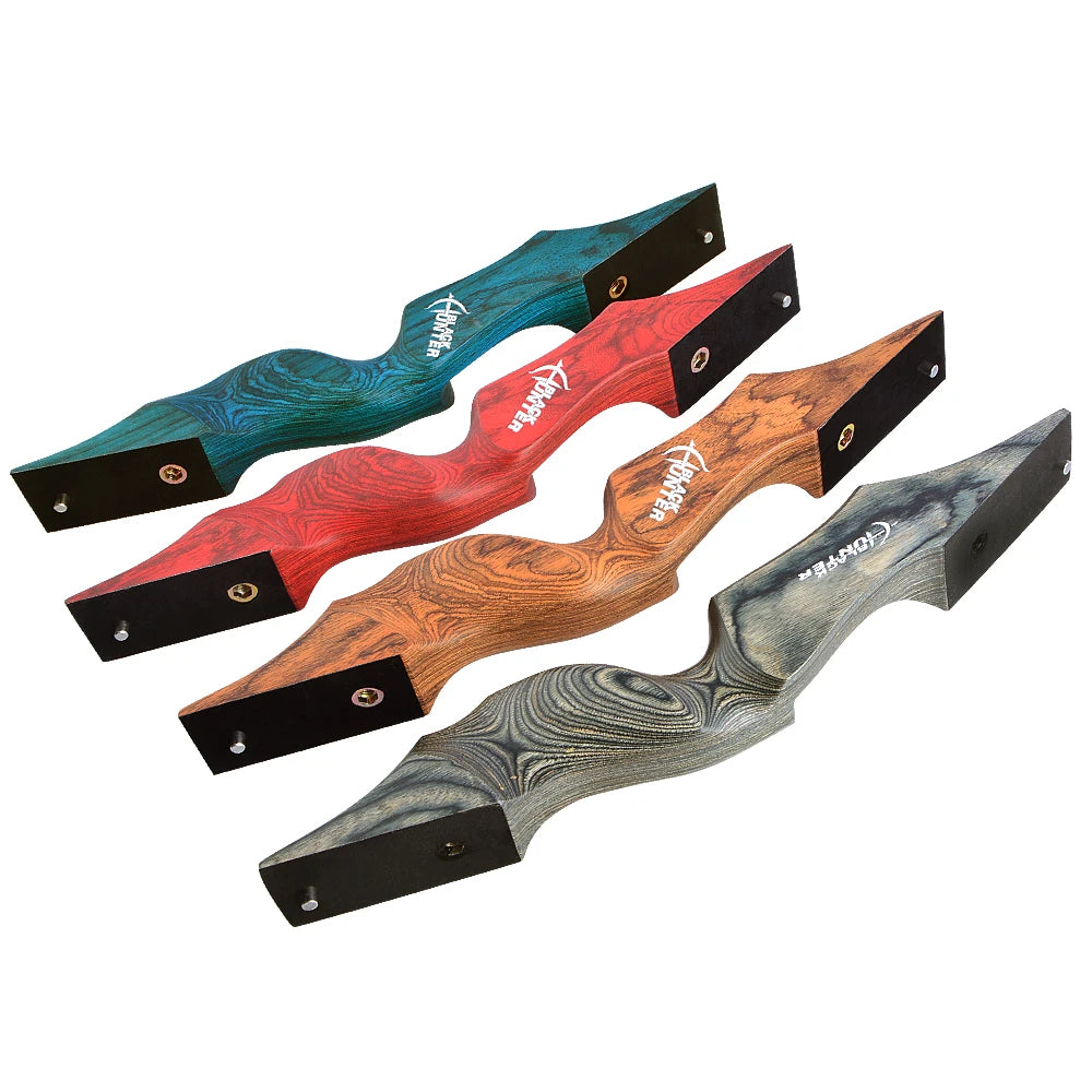 60inch Black Hunter Recurve Bow Right/Left Hand Traditional Beauty Hunting Reflection Bow And Arrow Outdoor Shooting Wooden Bow