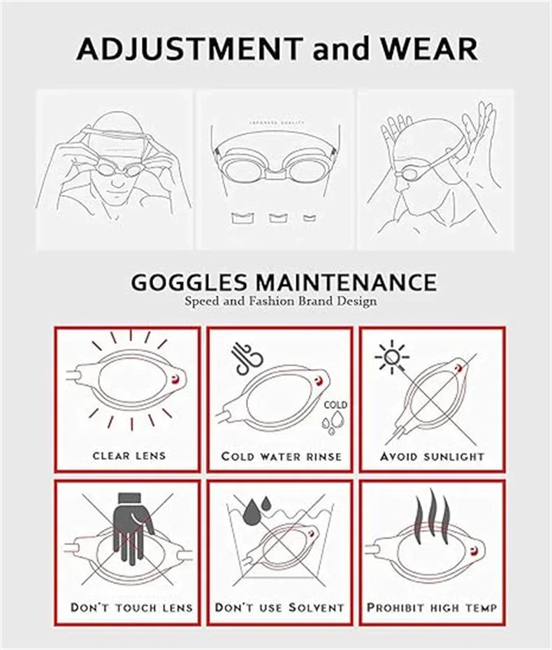 Arena HD Electroplated Swimming Goggles High Transparency Lenses Professional Racing Gear Unisex Swimming Goggles