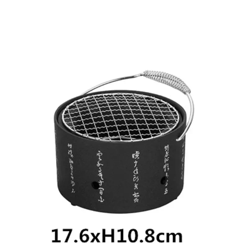 Aluminium Alloy Indoor Outdoor Bbq Stove Barbecue Tools charcoal grill Portable Japanese Bbq Grill Korean Carbon Barbecue Grills