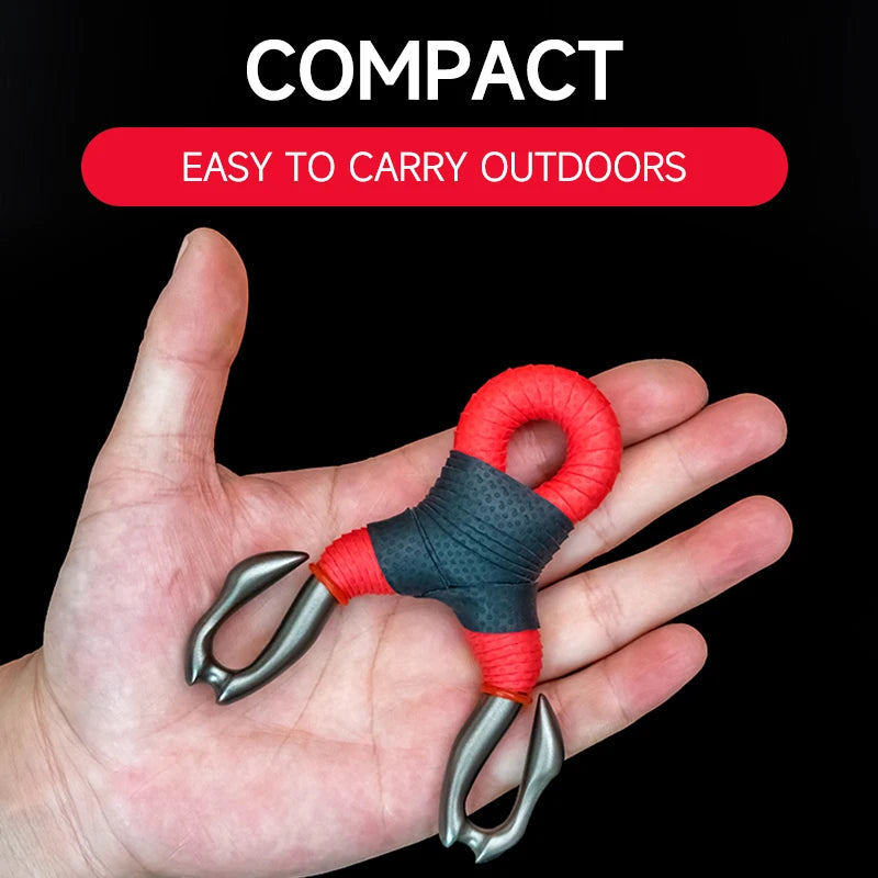 Traditional Manual Cold Bending Slingshot Reverse Bending Competition Is Powerful and Highly Accurate Round Rubber Band