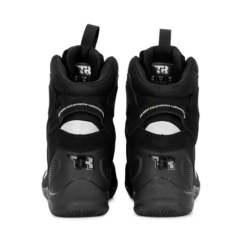 Men Motorcycle Shoes Motorcycle Boots Anti-Fall Motorcycle Equipment Wear-Resistant  Studded Boots Motocross Boots