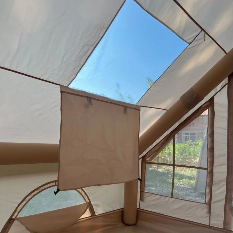 Oxford Cloth Camping Tents Outdoor Portable Quick Automatic Opening Inflatable Tent Rainproof Sun Protection Camping Equipment