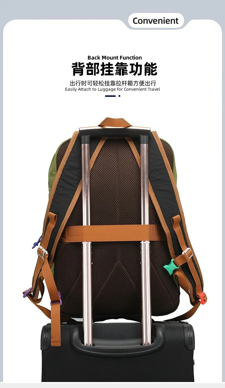 30L Outdoor Large Capacity Ultralight Sports Backpack Men Women Camping Hiking Travel Cycling Fitness Bag