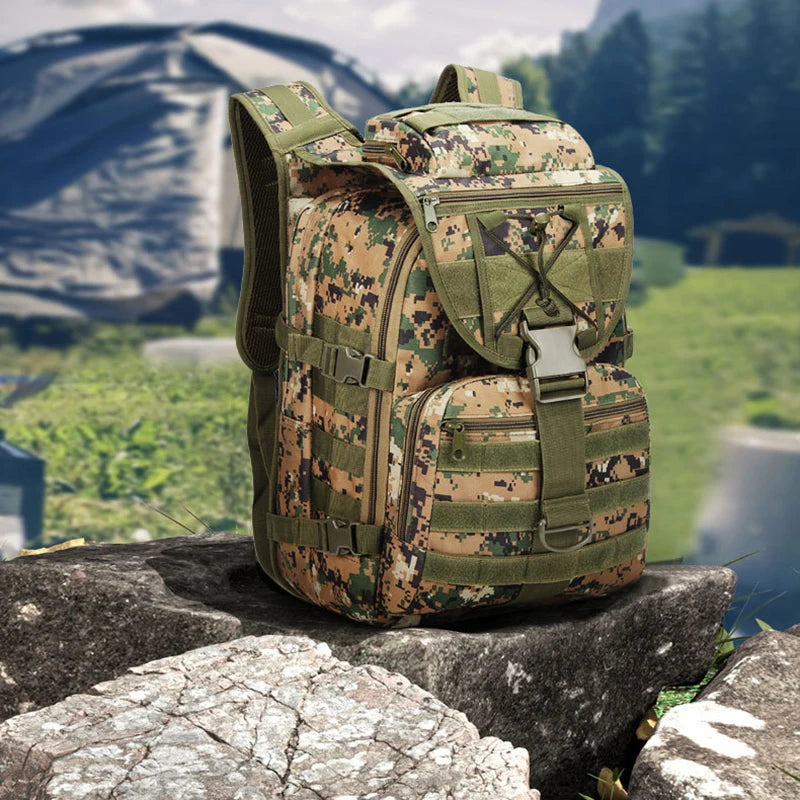 40L Tactical Backpack Men X7 Assault Molle System Bag Camping Hiking Traveling Backpack Outdoor Sports Bags