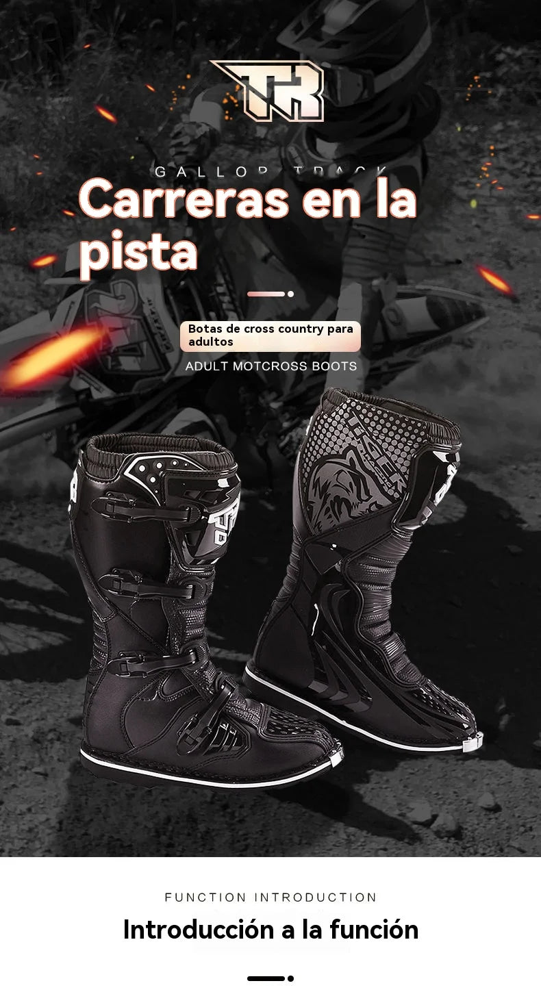 2025 NEW Motorcycle Enduro Motocross Boots Riding Mx Moto Cross Botas Motorbike Motorboats Shoes Racing Men's MTB Downhill Boots