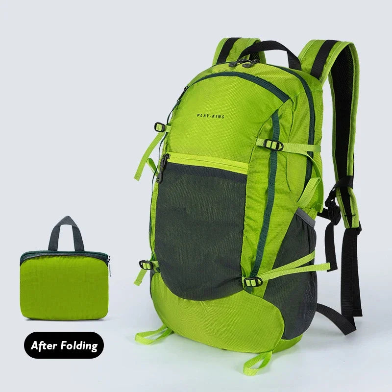 Ultra-light Folding Camping Hiking Backpack Professional Water Repellent Travel Duffle Bags Mountaineering Double Shoulder Bag