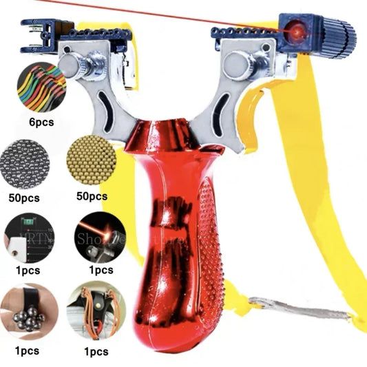 Professional Shooting Resin Slingshot Rubber Band High Power Hunting Catapult Outdoor Game Game Tool High Quality