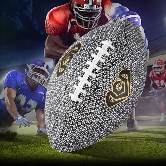 Anti Slip And Wear-Resistant British Reflective Rugby Size 6 And 9 Adult Training Competition American Rugby