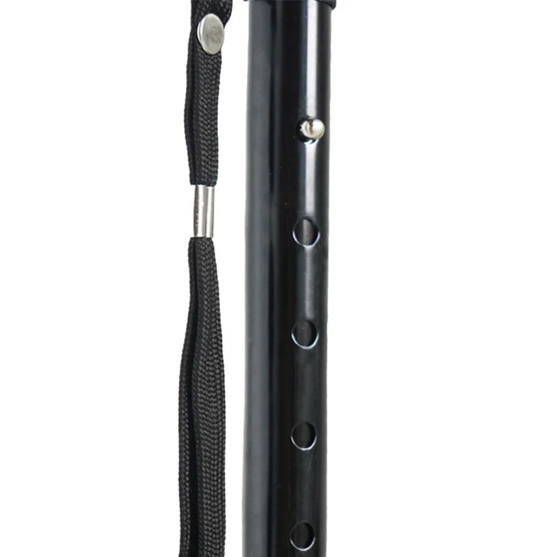 Collapsible Telescopic Folding Cane Elder Canes Adjustable Walking Trusty Sticks Elder Crutches for Mothers the Elder Fathers