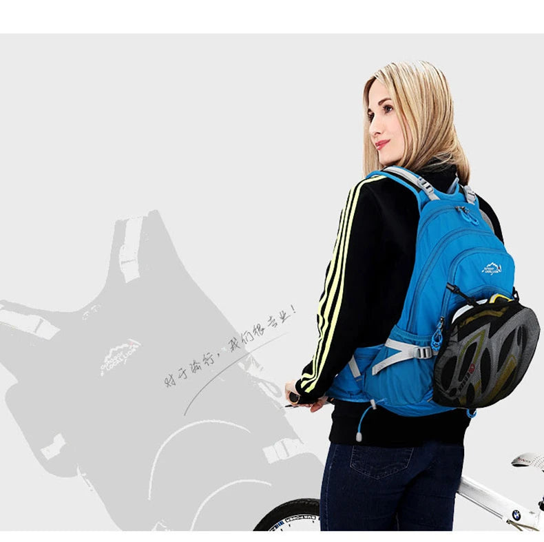 INOXTO Bicycle Bike Bags 20L Portable Waterproof Road Cycling Water Bag Outdoor Sport Climbing Pouch Hydration Backpack