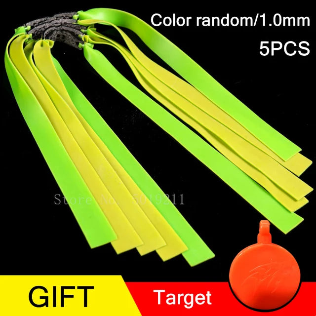 Professional Hunting Slingshot Resin Slingshot Flat Rubber Band Powerful Game High Quality Catapult Competition Toy Accessories